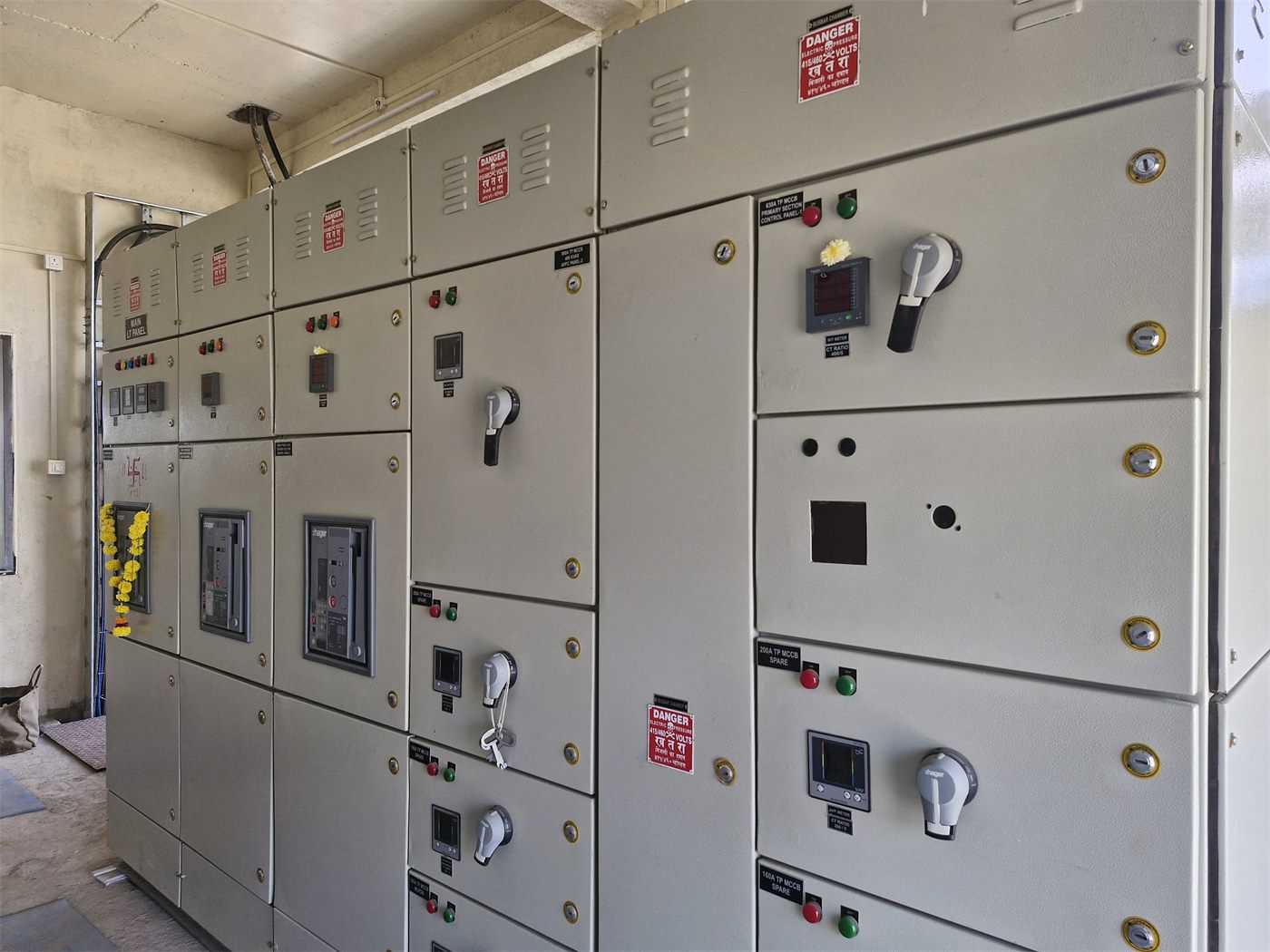 Commissioned LT panel installation by Shreetuvis, Nagpur, India