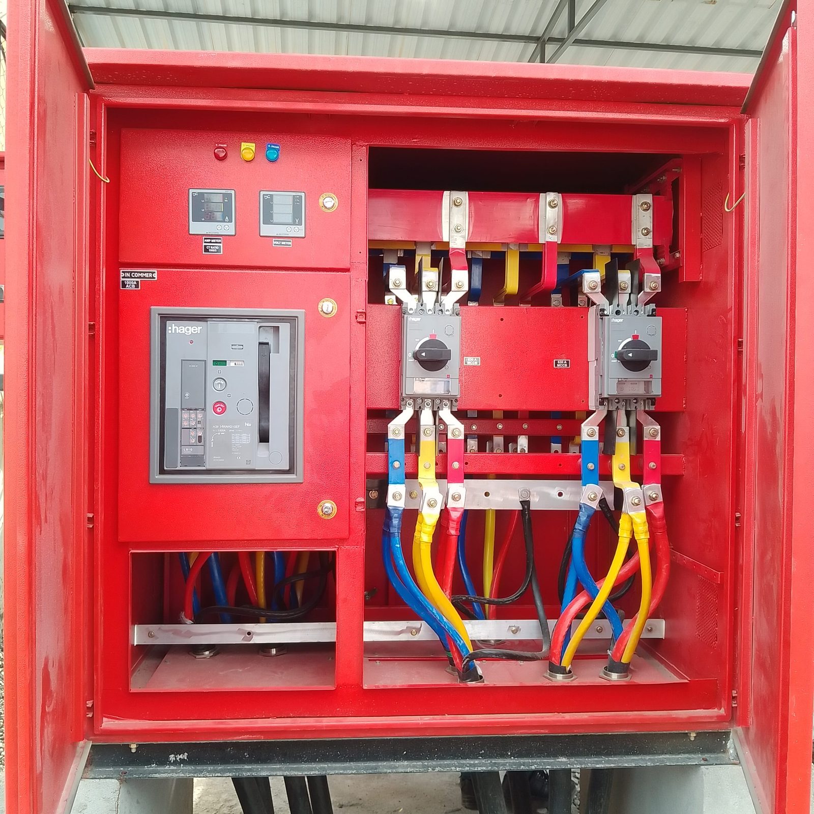 Hager ACB installed at Jayanti Nagari VII substation