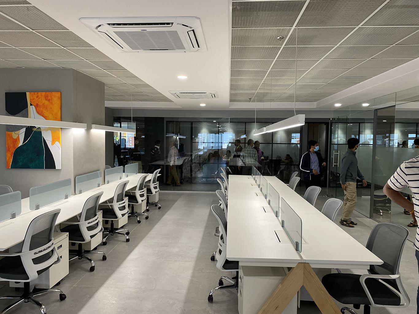 Micropro software development workspace, VIPL IT Park