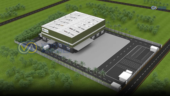 Vishvesh Agromed industrial facility at SEZ MIHAN, Nagpur
