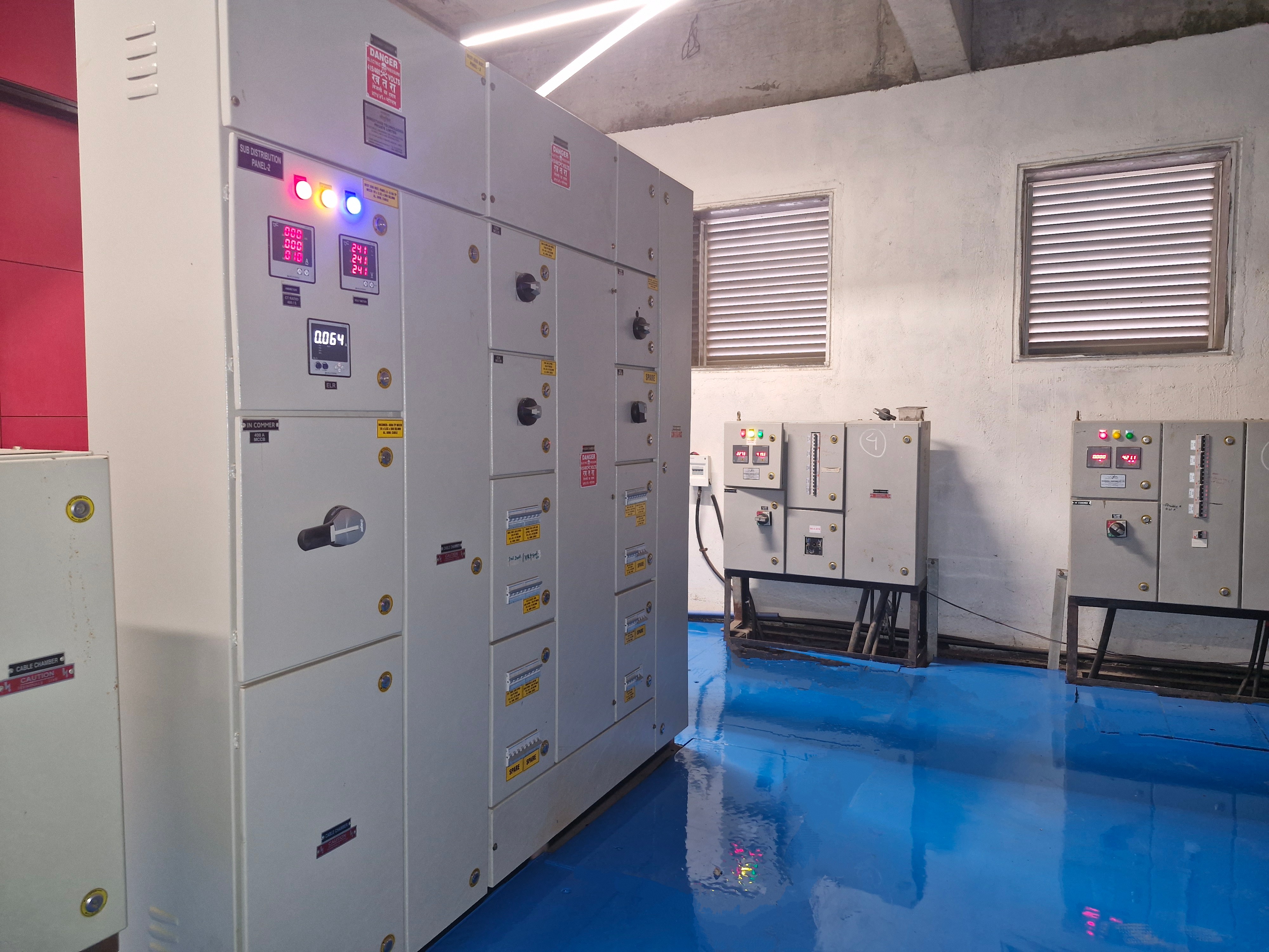 Shreetuvis electrical contractor project nagpur Bajaj Engineering Skills Training BIT Wardha